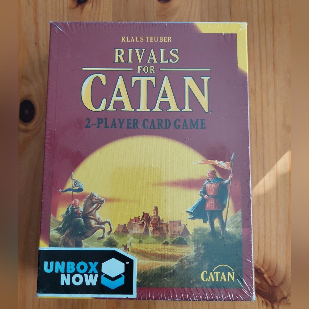 Rivals For Catan Klaus Teuber Board Card Game New In Box 2 players 45-60 Min (T)